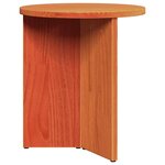 vidaXL Table basse 2 Pièces Marron cire 49 x 49 x 28 cm