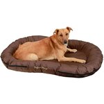 Kerbl Lit pour animaux Oxford Place 120 x 85 x 17 cm Marron 84993