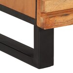 vidaXL Buffet 60x34x75 cm bois d'acacia massif