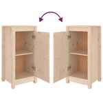 vidaXL Buffet 39x35x80 cm Bois massif de pin