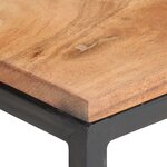 vidaXL Tables basses gigognes 2 Pièces Bois d'acacia massif