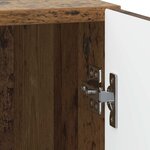 vidaXL Cabinet de chevet Bois ancien 43 x 34 5 x 50 cm