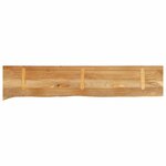 vidaXL Dessus de table à bord vivant 180x40x2 5cm bois massif manguier