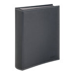 Classeur Lindner Diamant pour timbres 60 pages noires. Couleur - Noir