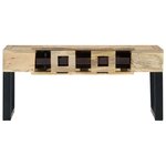 vidaXL Table basse Style cassette 100x52x45 cm Bois de manguier massif