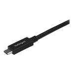 Startech.com câble usb-c vers usb-c avec power delivery (3a) de 2 m - m/m - usb 3.0 - certifié usb-if