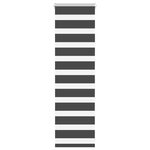 vidaXL Store zèbre noir 50x100 cm largeur du tissu 45 9 cm polyester