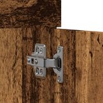 vidaXL Armoire lavabo de salle de bain vieux bois bois d'ingénierie