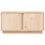 vidaXL Meuble TV 80x35x40 5 cm Bois de pin massif