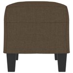 vidaXL Banc Marron 70x35x41 cm Tissu
