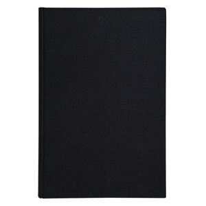 Registre 390x255 Quadrillé 600 Pages Foliotées - Noir Toilé - Le Dauphin