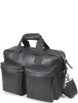 Sacoche ordinateur eastpak tomec en cuir ref_eas36613-762-blackleather