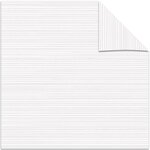 Decosol store roulant deluxe blanc translucide rayures 90x190 cm