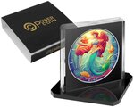 Pièce de monnaie en Argent 1 Dollar g 31.1 (1 oz) Millésime 2024 Liberty Tales LITTLE MERMAID