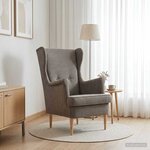 vidaXL Fauteuil Sable ARES