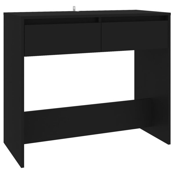 vidaXL Table console Noir 89x41x76 5 cm Acier