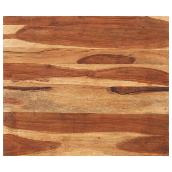 vidaXL Dessus de table bois massif d'acacia 25-27 mm 70x80 cm