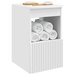 vidaXL Armoire de salle de bain Blanc 30 x 35 x 50 cm