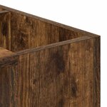vidaXL Table basse Chêne fumé 101 5 x 50 x 37 cm Bois d'ingénierie