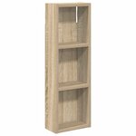 vidaXL Armoire murale de salle de bain Chêne Sonoma 20 x 10 x 60 5 cm