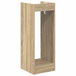 vidaXL Support de Plante Chêne Sonoma 30 x 30 x 80 cm