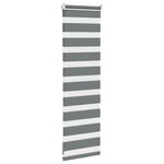 vidaXL Store zèbre gris foncé largeur du tissu 45 9 cm polyester