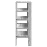 vidaXL Étagère à chaussures sonoma gris 61x32x87 5 cm bois ingénierie
