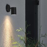 Konstsmide applique murale modena en bas noir mat