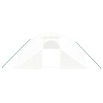 vidaXL Serre avec cadre en acier blanc 80 m² 20x4x2 m
