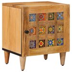 vidaXL Cabinet de chevet Naturel 40 x 33 5 x 46 cm