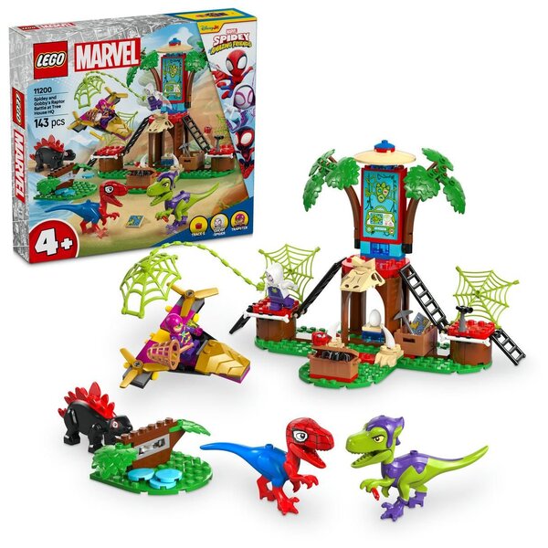 LEGO Marvel 11200 — Spidey contre le raptor de Gobby à la cabane dans l'arbre