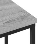 vidaXL Armoires de chevet 2 Pièces Sonoma gris 38 x 30 x 48 cm