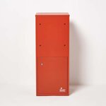 Boîte à colis Large Rouge 2 portes Acier galvanisé SMART PARCEL BOX®