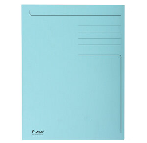 Chemise Imprimée 3 Rabats Format FOLIO FOREVER 280g Bleu EXACOMPTA