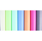 Lot 50 rouleaux de papier kraft couleur 3m x 0 7m. Coloris pastels assortis en présentoir clairefontaine