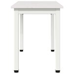 vidaXL banc Blanc 80 x 35 x 45 cm Bois de pin massif
