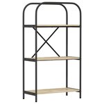 vidaXL Étagère Chêne sonoma 60 x 30 x 109 cm Bois d'ingénierie