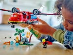 LEGO City - Avion de Sauvetage des Pompiers - 60413 : Aventure Aérienne Épique