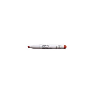 Marqueur effaçable pointe ogive 7mm. Encre rouge. Odeur neutre. GIOTTO
