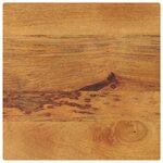 vidaXL Dessus de table 60x60x3 8 cm carré bois massif manguier