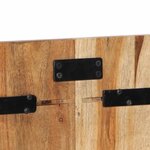 vidaXL Tête de lit 120 cm bois d'acacia massif