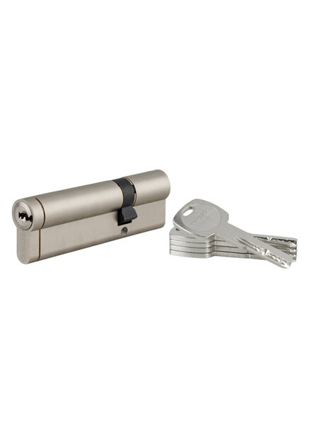 THIRARD - Cylindre de serrure débrayable Transit 1  30x70mm  5 clés  nickelé