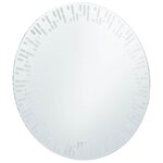 vidaXL Miroir à LED pour salle de bain 80 cm