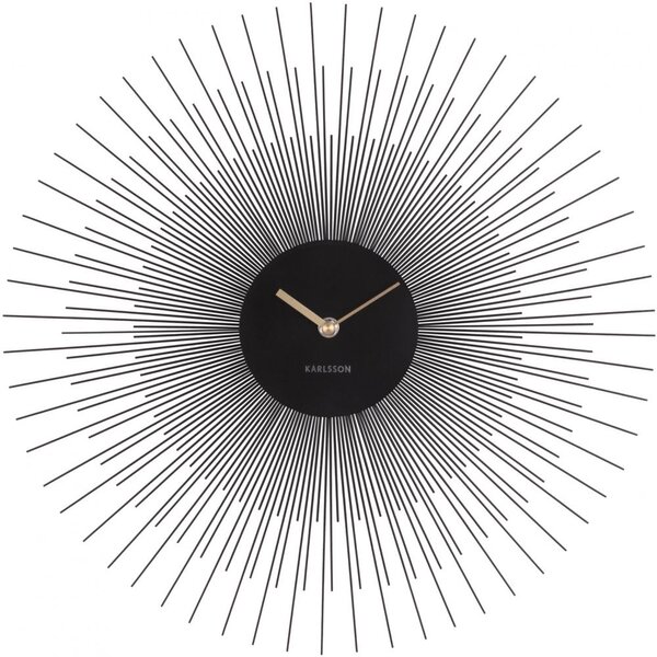 Horloge en métal peony 45 cm
