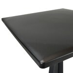 vidaXL Ensemble de bistro 3 Pièces Plastique rotin Anthracite