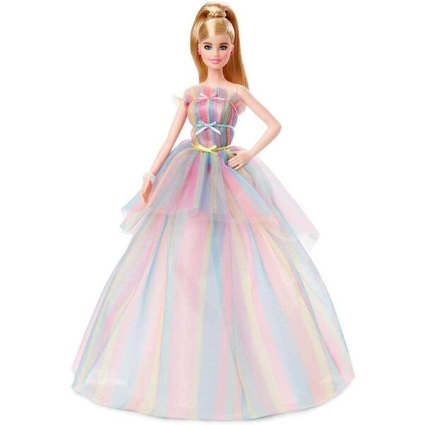 BARBIE Joyeux Anniversaire - GHT42 - Poupée Mannequin - 6 ans et +