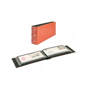 Album Firmo L pour ranger 108 billets de banque  lettres  photos. Couleur - Bordeaux
