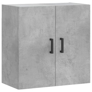 vidaXL Armoire murale gris béton 60x31x60 cm bois d'ingénierie