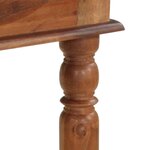 vidaXL Table de bar 120x60x107 cm bois massif d'acacia