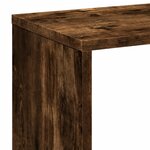 vidaXL Étagère séparatrice de pièce chêne fumé 67x25x161 5 cm